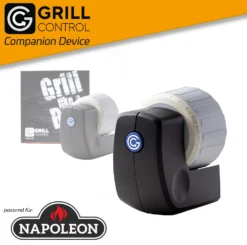 Napoleon Prestige Pro 825-3 Edelstahl Gasgrill Inkl. Drehspieß Und Bodenbeleuchtung - Modell 2023 - SMART Deal Inkl. Grillfürst Grill Control Mit Companion Device Und Einstichthermometer -Outdoor Grill Verkauf Grill Control Smart Grill Companion Device Napoleon