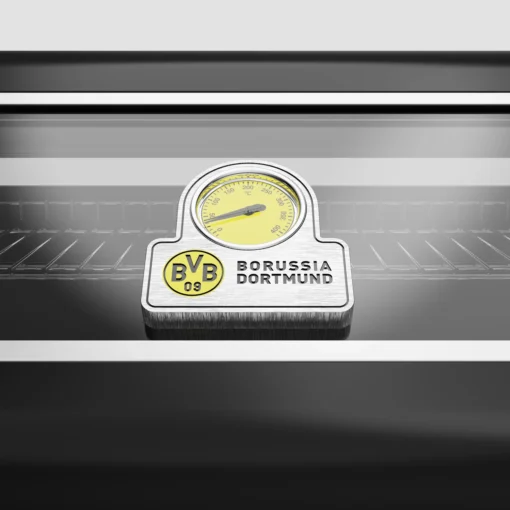 Grillfürst G750G Borussia Dortmund Edition 7-Brenner Doppelkammer - Gasgrill Mit Hochtemperaturbrenner, Seitenkocher, Heckbrenner Und Gusseisen Roste -Outdoor Grill Verkauf Grillfuerst BVB Grill Deckelthermometer gelb web