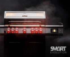 Grillfürst G521G Smart Grill - Mit Automatischer Temperatursteuerung, Hochtemperaturbrenner, Heckbrenner Und Gusseisen Rosten -Outdoor Grill Verkauf Grillfuerst Smart Evolution Gasgrill G521G 1