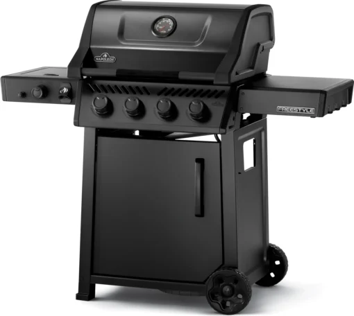 Napoleon Phantom Freestyle 425 Gasgrill, Mattschwarz - Mit Sizzle Zone Und Tür - Modell 2023 -Outdoor Grill Verkauf Napoleon Phantom Freestyle F425DSIBPK PHM Prod Closed Ang