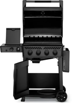 Napoleon Phantom Freestyle 425 Gasgrill, Mattschwarz - Mit Sizzle Zone Und Tür - Modell 2023 -Outdoor Grill Verkauf Napoleon Phantom Freestyle F425DSIBPK PHM Prod Open Str