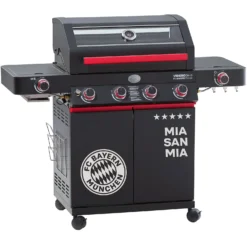 Outdoor Grill Verkauf -Outdoor Grill Verkauf Roesle FC Bayern Muenchen Gasgrill Videro G4 S Logo