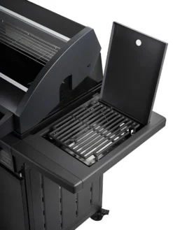 Rösle Gasgrill Magnum PRO G4-S - X-DEAL Inkl. Abdeckhaube, Gusseisen Grillplatte Und Drehspieß - Modell 2023 -Outdoor Grill Verkauf Roesle Gagsrill Magnum Pro Prime Zone offen2